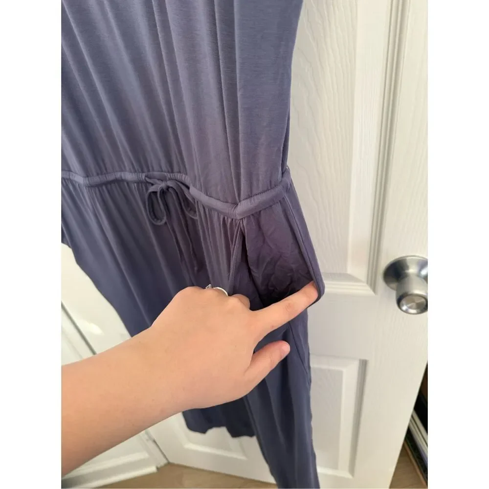 Torrid Super Soft 3X Midi Women's Blue Pockets Summer Lightweight Stretch Breath